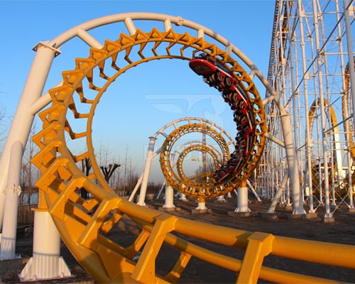 Six Rings Roller Coaster for Sale