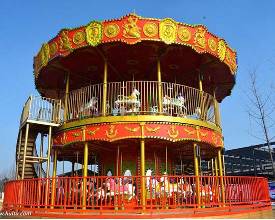 double decker carousel for sale